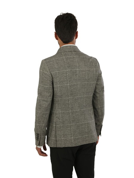 Giacca Circolo Doppiopetto Nero